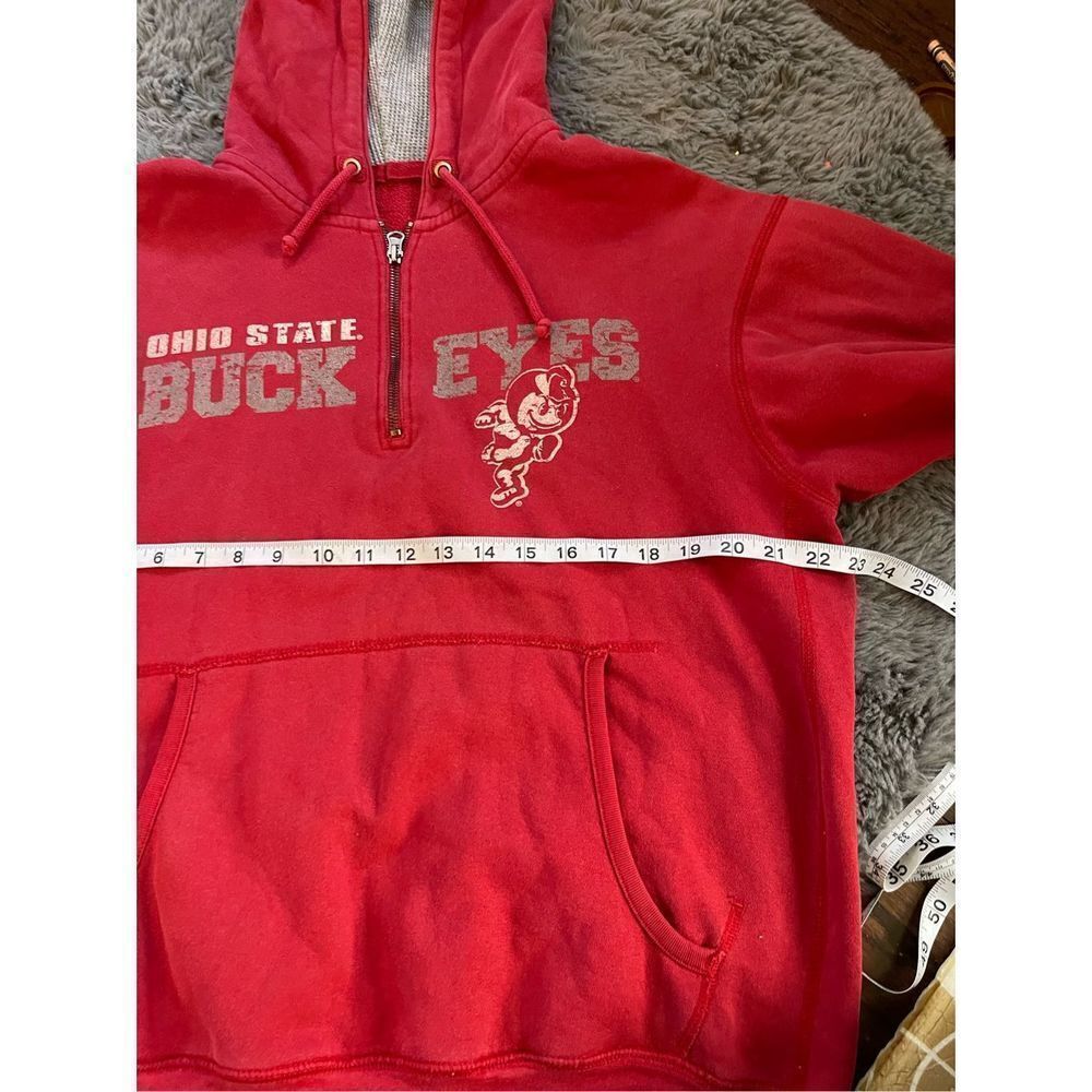 Champion Ohio state buckeyes men’s quarter zip sweatshirt size medium‎ - Picture 3 of 7
